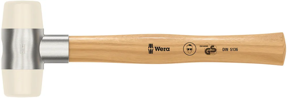 101 Soft-faced hammer with nylon head sections, # 6 x 51 mm
