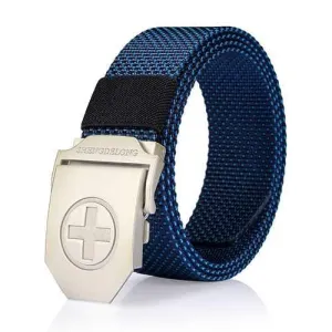 125CM Mens Nylon Durable Buckle Belt Casual Sport Army Tactical Jeans Waistband