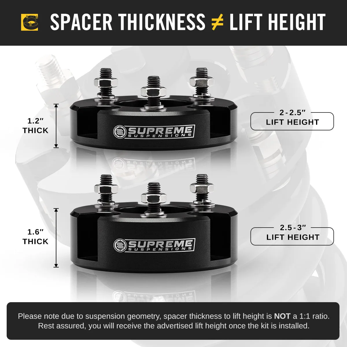 2005-2020 Nissan Frontier Full Add A Leaf Rear Suspension Lift Kit 2WD 4WD