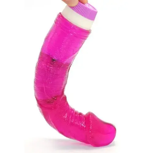 8.75-inch Jelly Purple Multi-speed Bendable Penis Vibrator