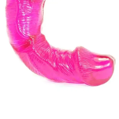 8.75-inch Jelly Purple Multi-speed Bendable Penis Vibrator