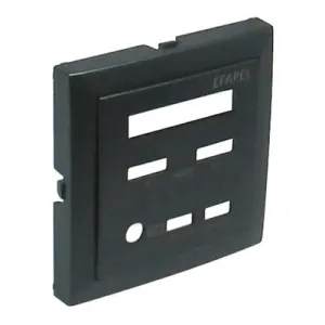 90852 TIS Fedlap 21392 vezérlő egységhez szürke