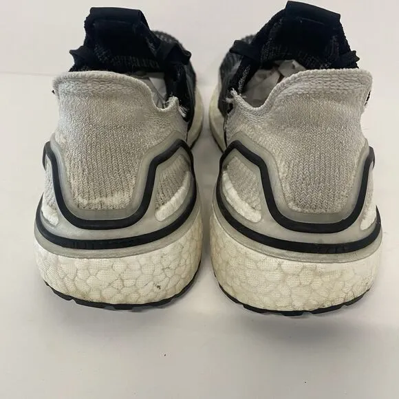 adidas Ultra Boost 2019 Oreo Women Size 7 Black White Running Shoes 3649