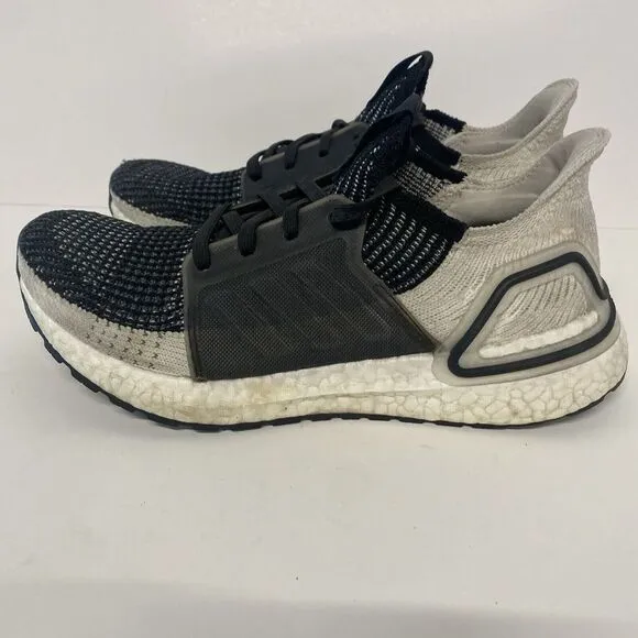 adidas Ultra Boost 2019 Oreo Women Size 7 Black White Running Shoes 3649