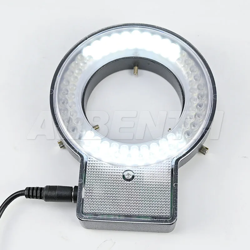 Albenth 80-LED Touch-Sensitive Microscope Ring Light For Stereo Microscope
