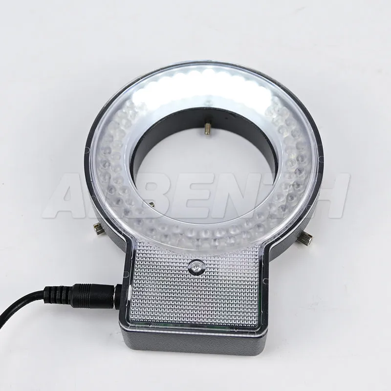 Albenth 80-LED Touch-Sensitive Microscope Ring Light For Stereo Microscope