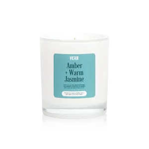 amber   warm jasmine candle