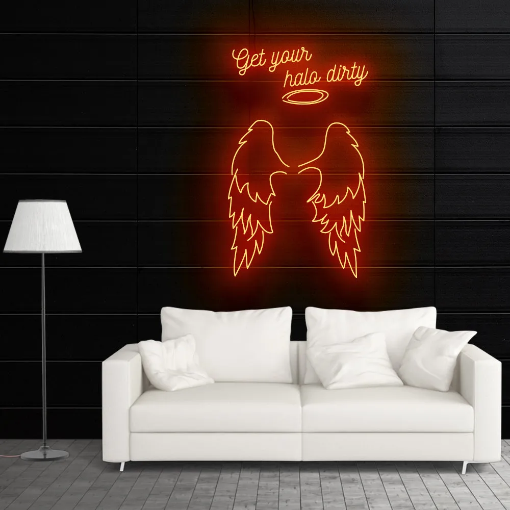 ANGEL Neon Sign Light