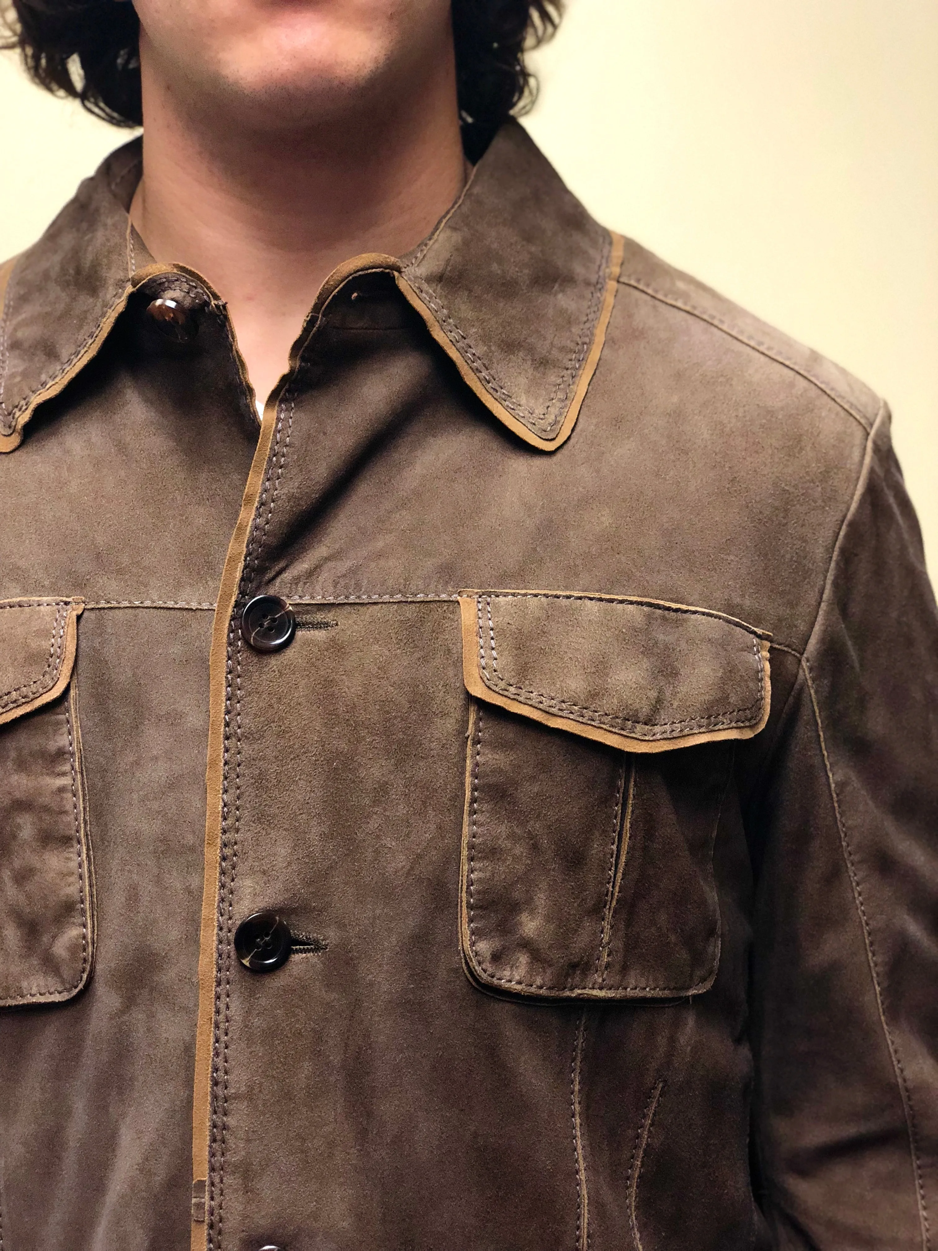 Antique Lamb Suede Jacket