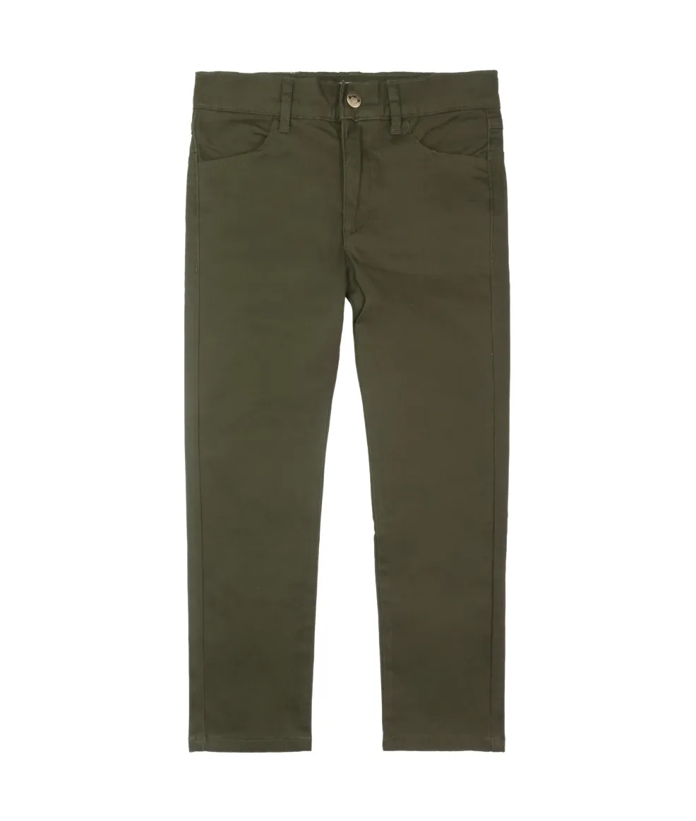 Appaman - Skinny Twill Pant - Millitary Olive