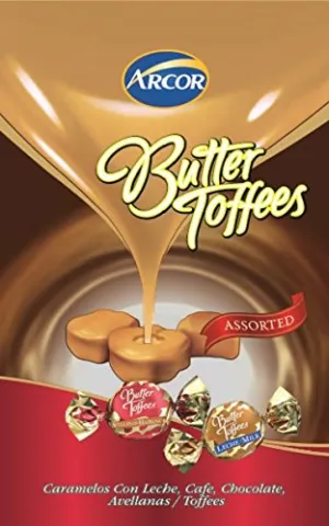 ARCOR BUTTER TOFFEE CHOCO 200G