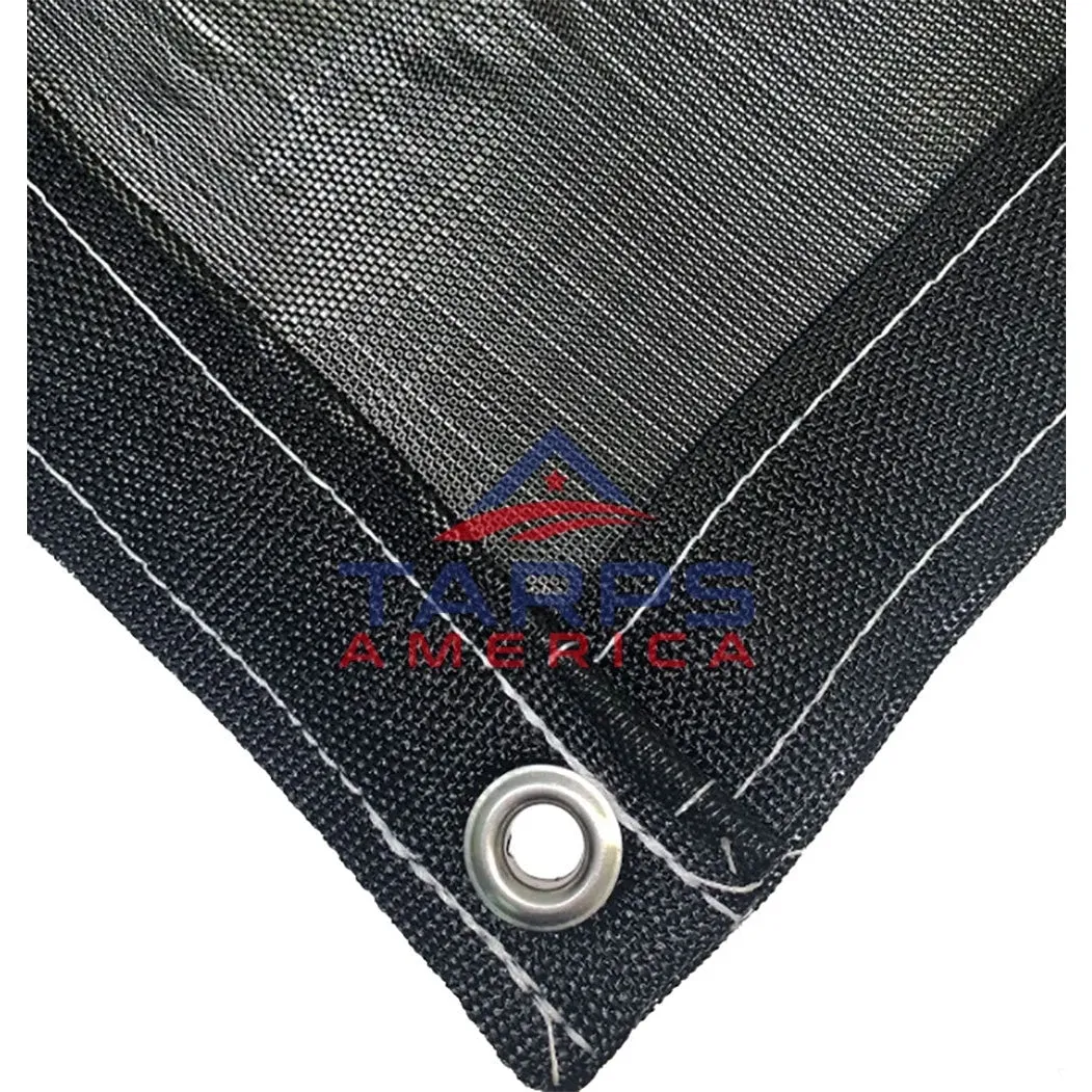 Black 80% Shade Cloth Mesh Tarp by ShadeMax®