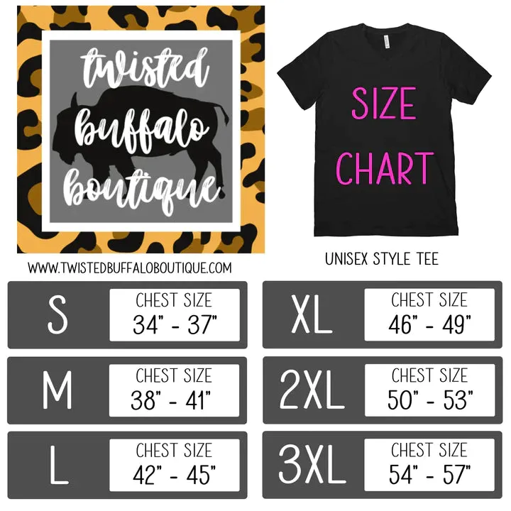 Black {OH WHAT FUN} Winter Wonderland Black V-Neck Tee