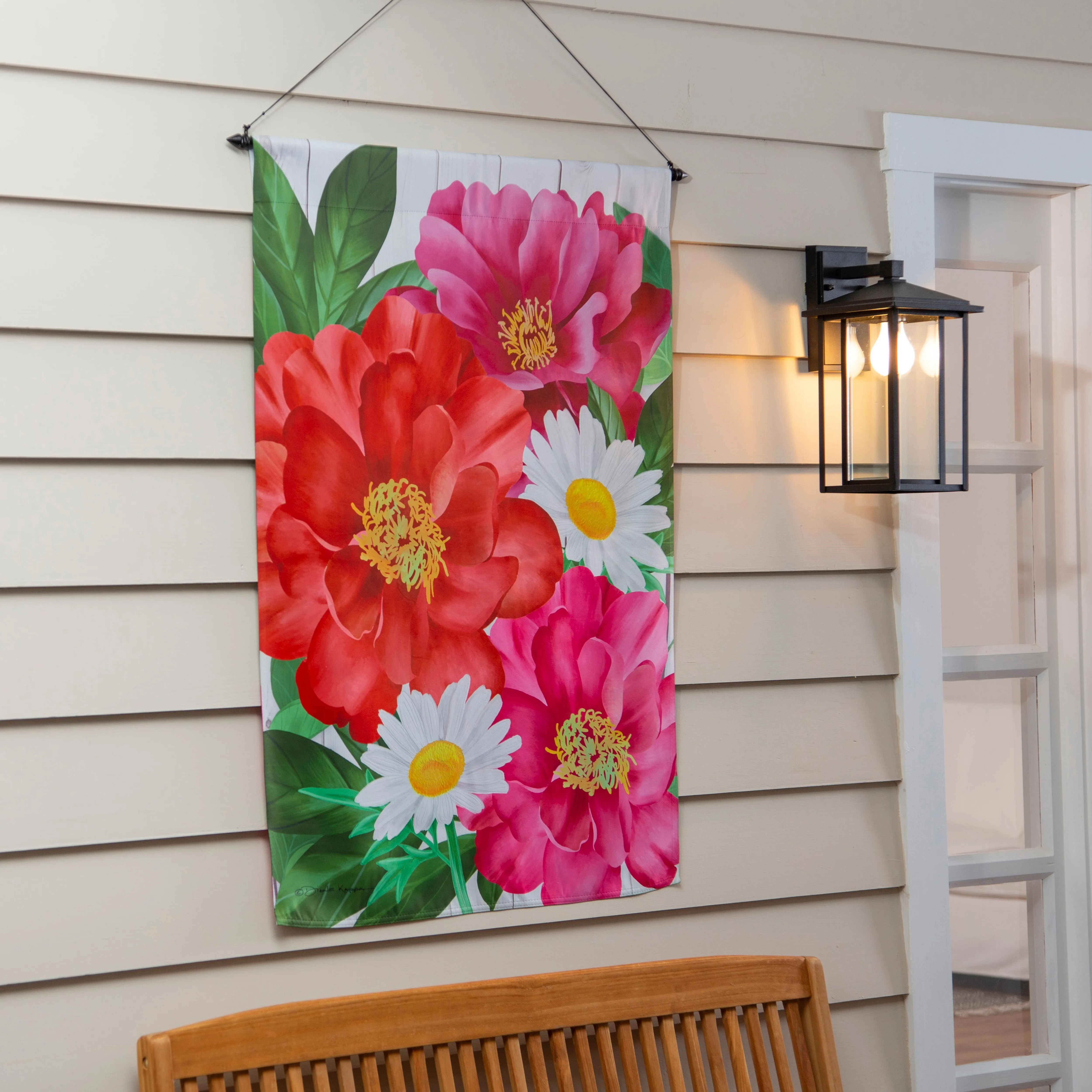 Blooming House Suede Flag,13s10861