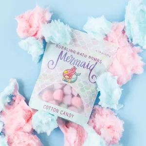 bubble bath bombs - mermaid