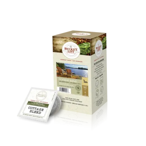 Bucket List Cottage Blend Soft Pods 18 CT