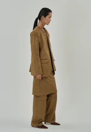 Camelle Suede Pant/Skirt