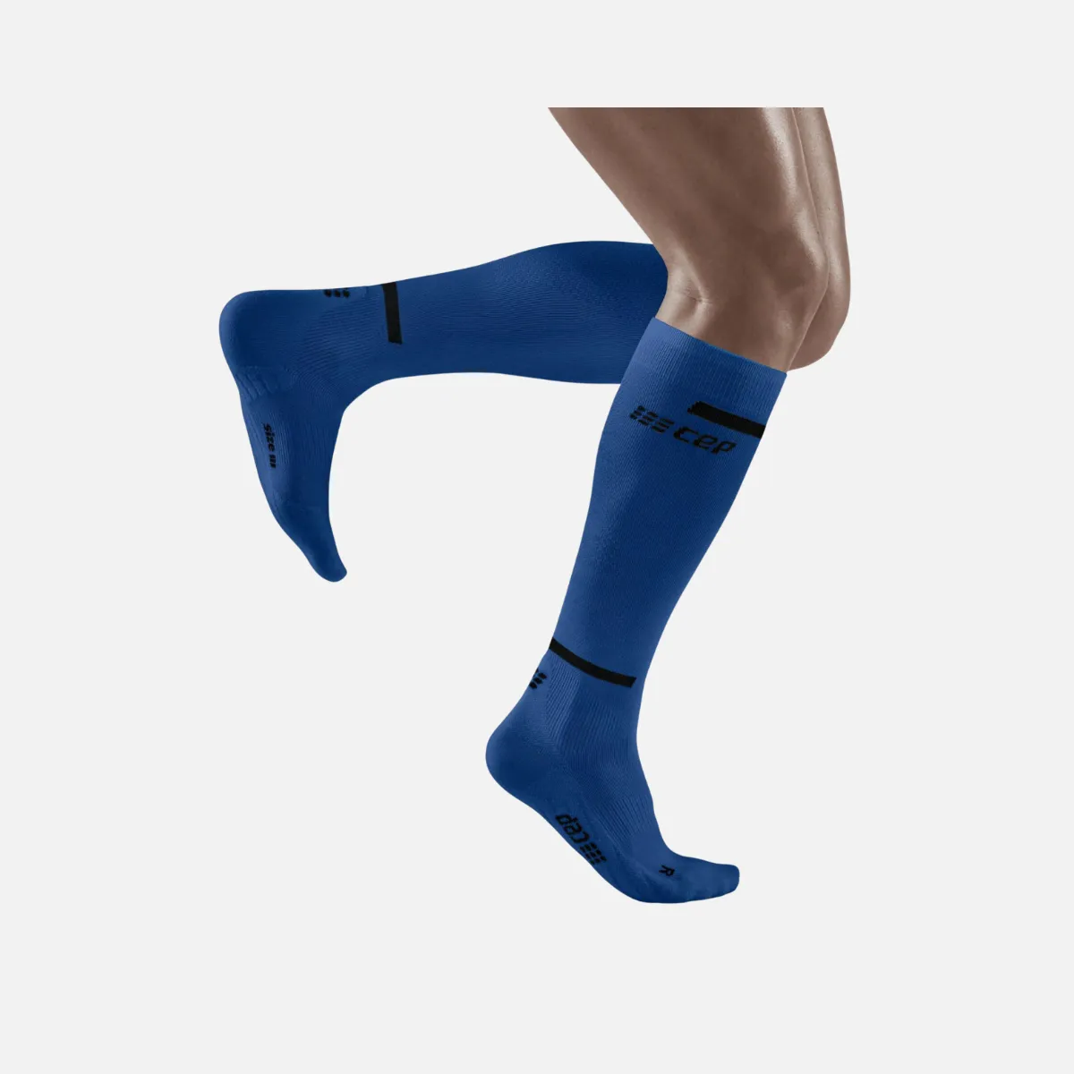 Cep The Run Compression 4.0 Men's Tall Socks -Blue/Black