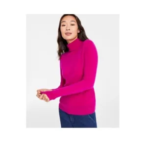 Charter club luxury collection mock neck 💯 cashmere sweater size M