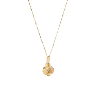 Circassian Woven Silver Necklace (Gold)