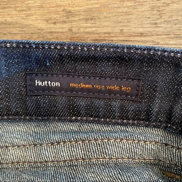 Citizens of Humanity Hutton mid rise wide leg Jean Size 4