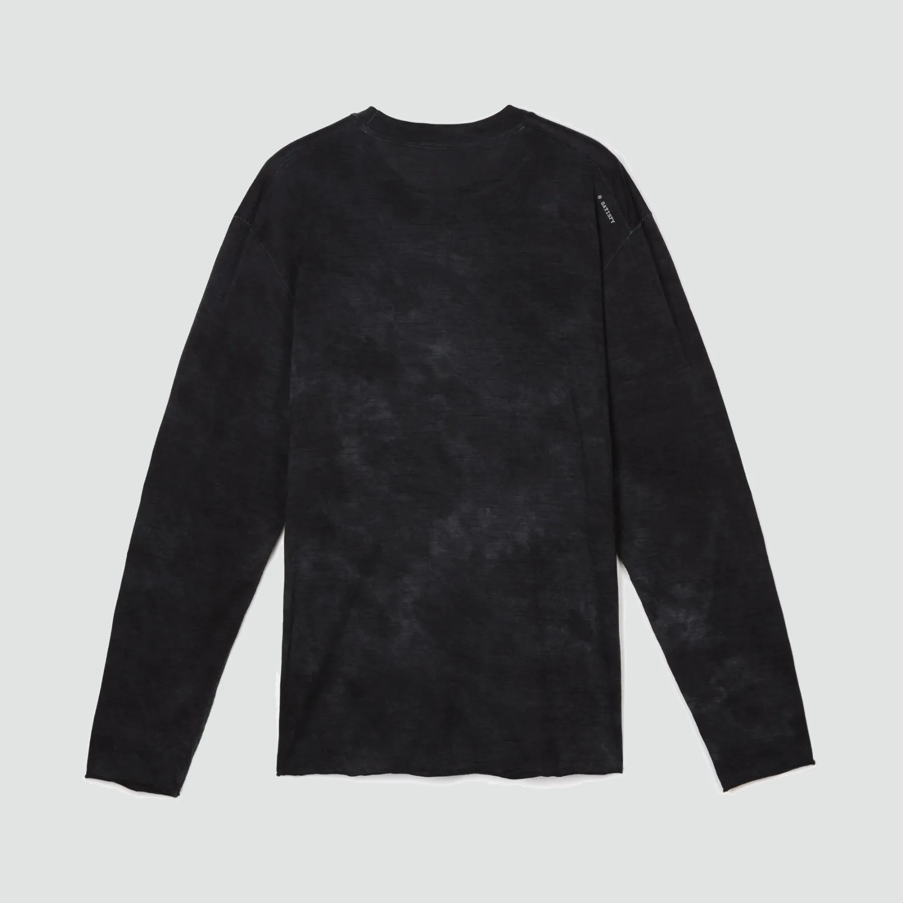 CloudMerino Long Tee - Sun Bleached Black