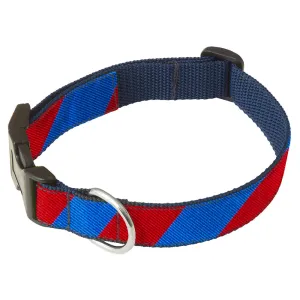 Collegiate Royal and Red - Dog Collar