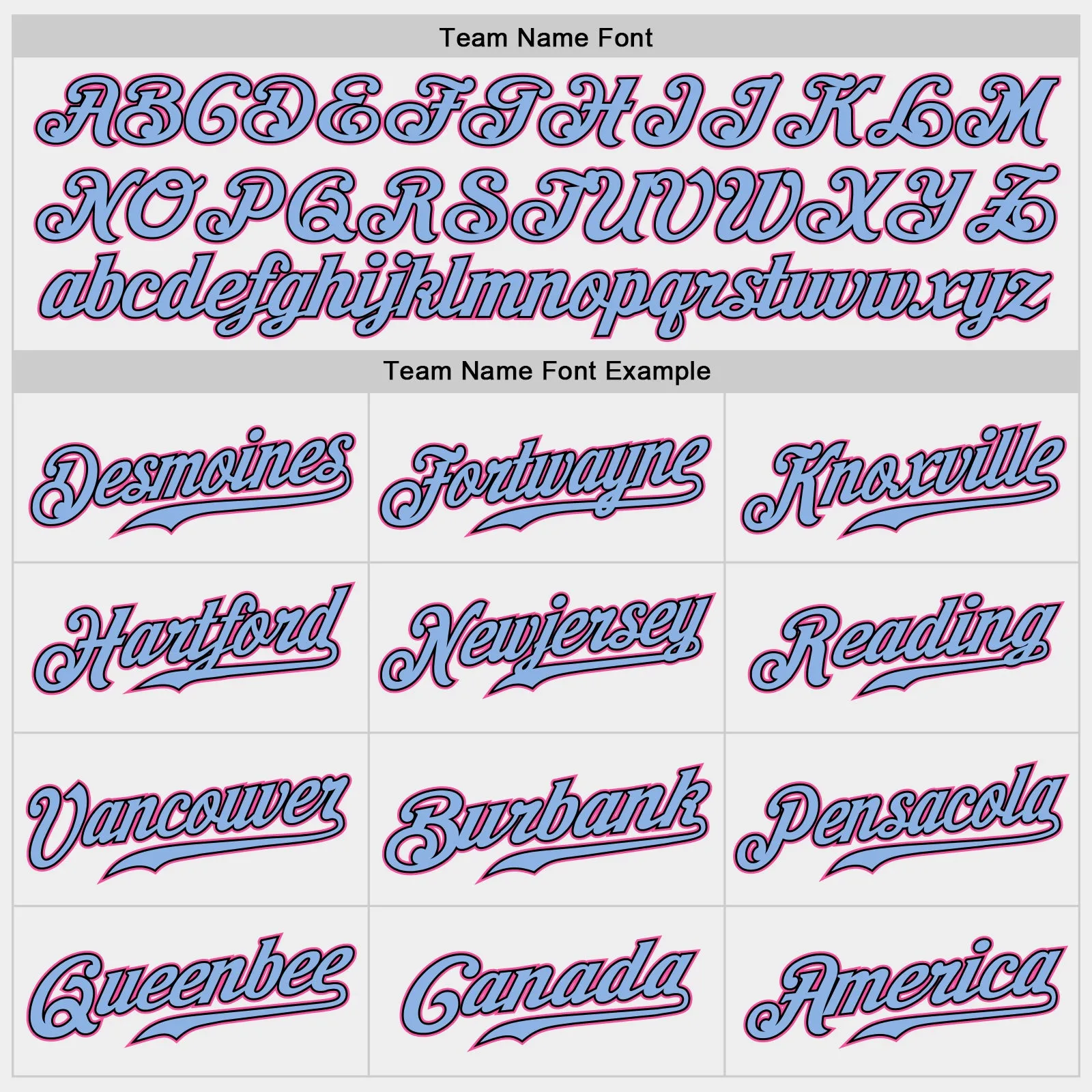 Custom White Light Blue Black-Pink Authentic Baseball Jersey