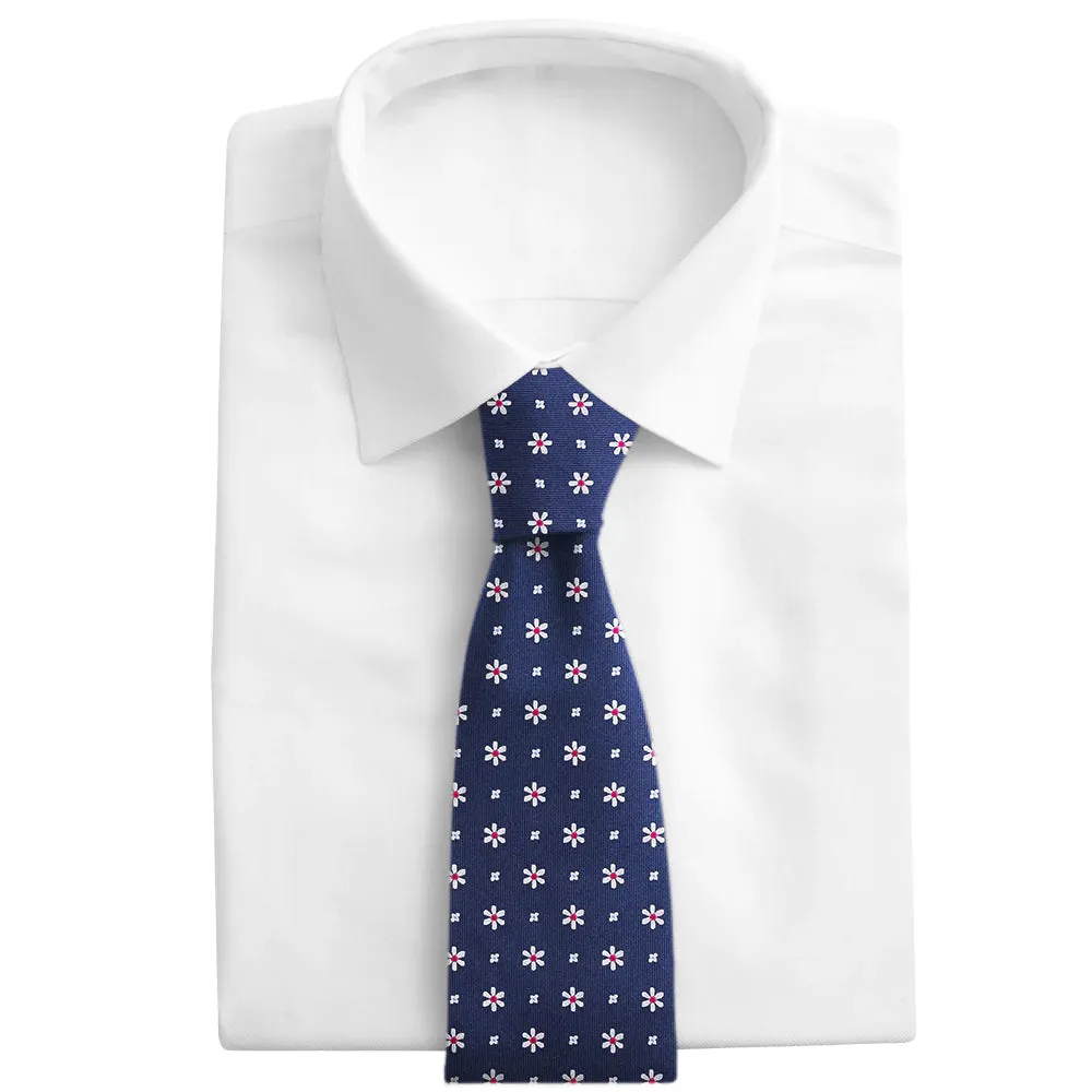 Daisy Springs Navy - Neckties