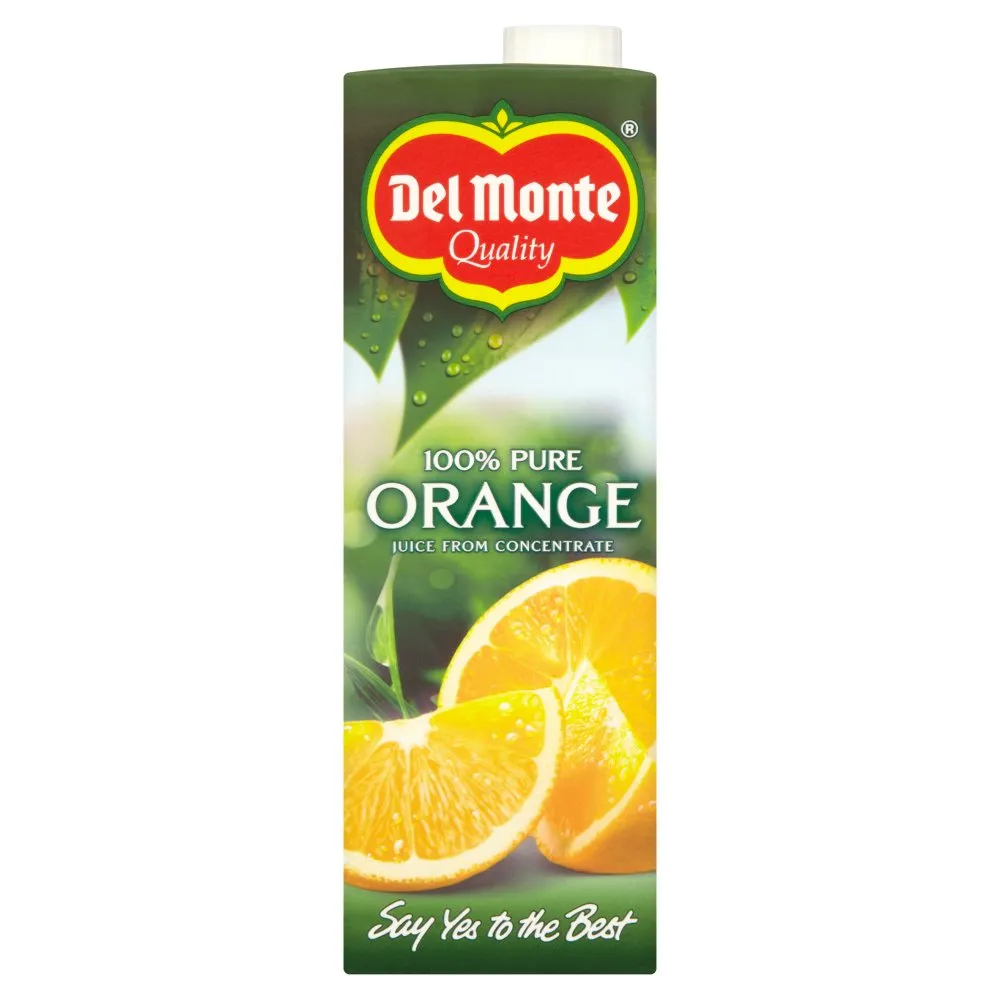 Del Monte Orange Juice from Concentrate 1 Litre (Case of 6)