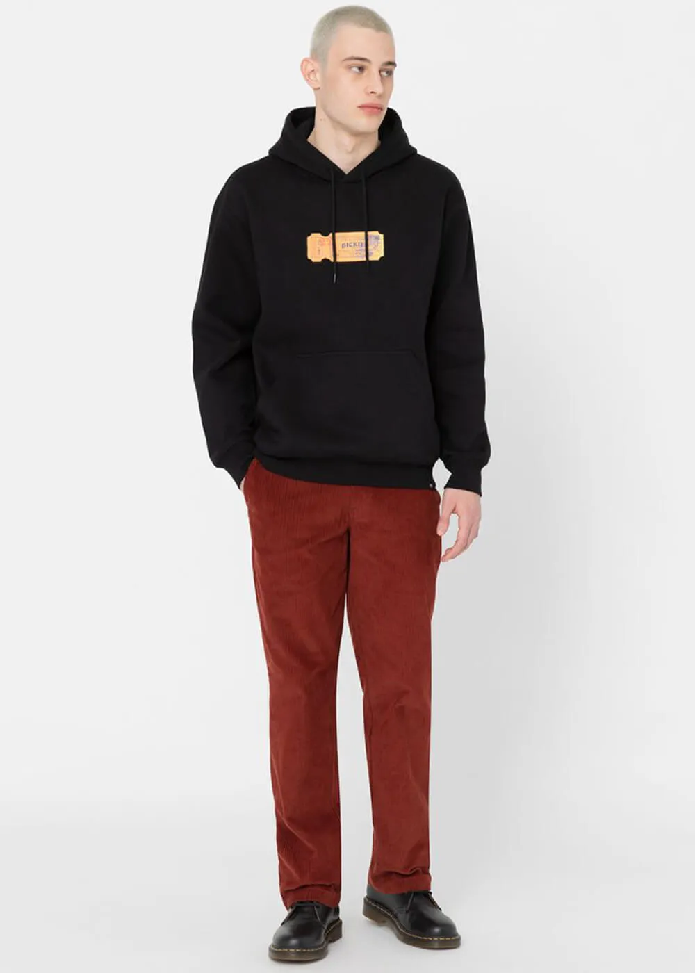 Dickies Mens Paxico Hoodie Black