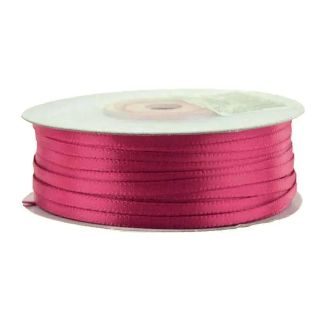Double Faced Satin Ribbon, 1/8-inch, 100-yard