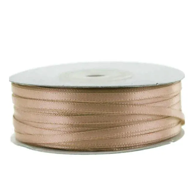 Double Faced Satin Ribbon, 1/8-inch, 100-yard