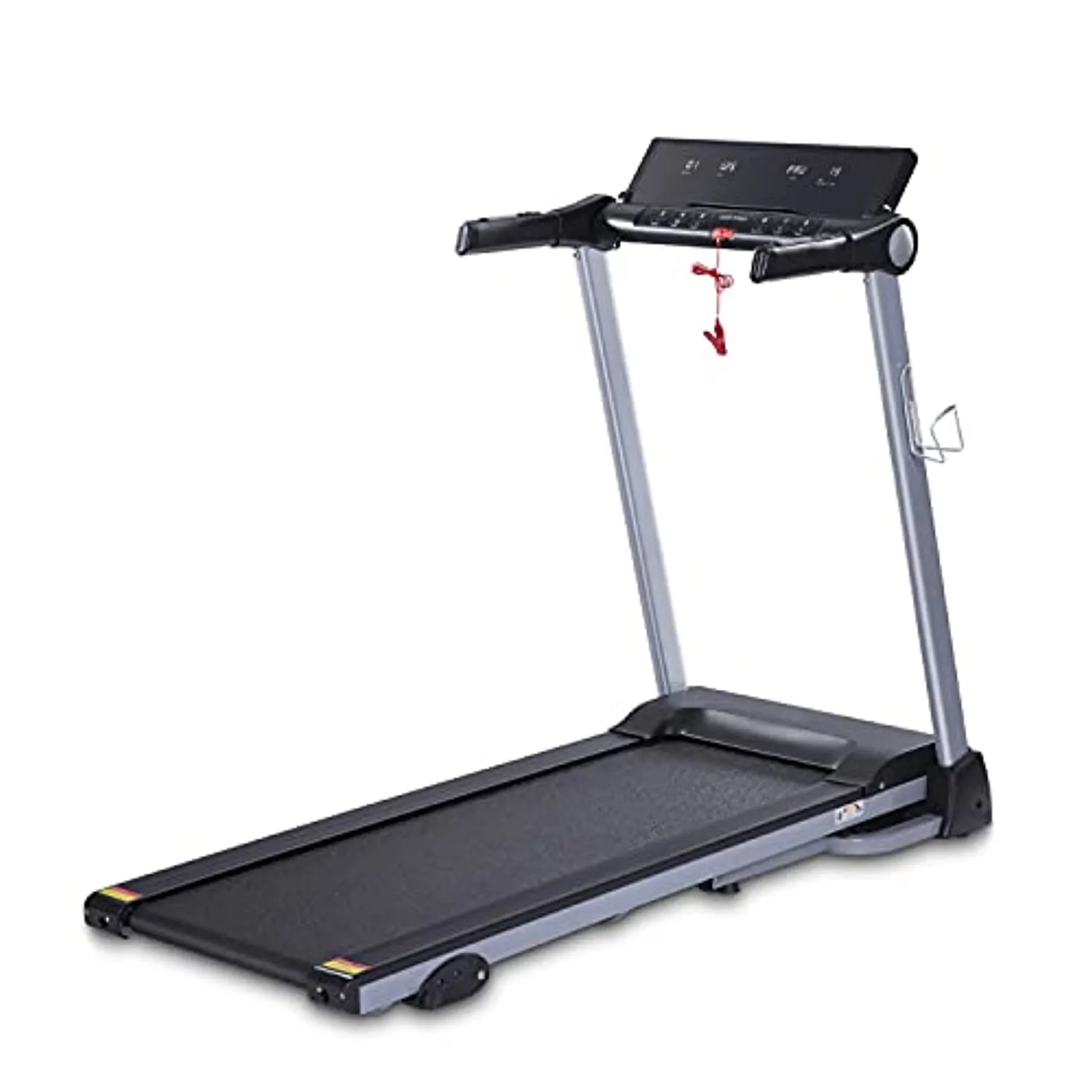 Electric Folding Treadmill 16" Wide Electric Treadmill 3 Levels Manual Incline 15 Pre-Set Programs 8.5 MPH Max Speed Extra-Large Premium LCD Display Novel Out-Looking for Home Use