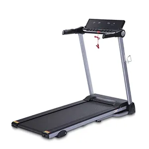 Electric Folding Treadmill 16" Wide Electric Treadmill 3 Levels Manual Incline 15 Pre-Set Programs 8.5 MPH Max Speed Extra-Large Premium LCD Display Novel Out-Looking for Home Use