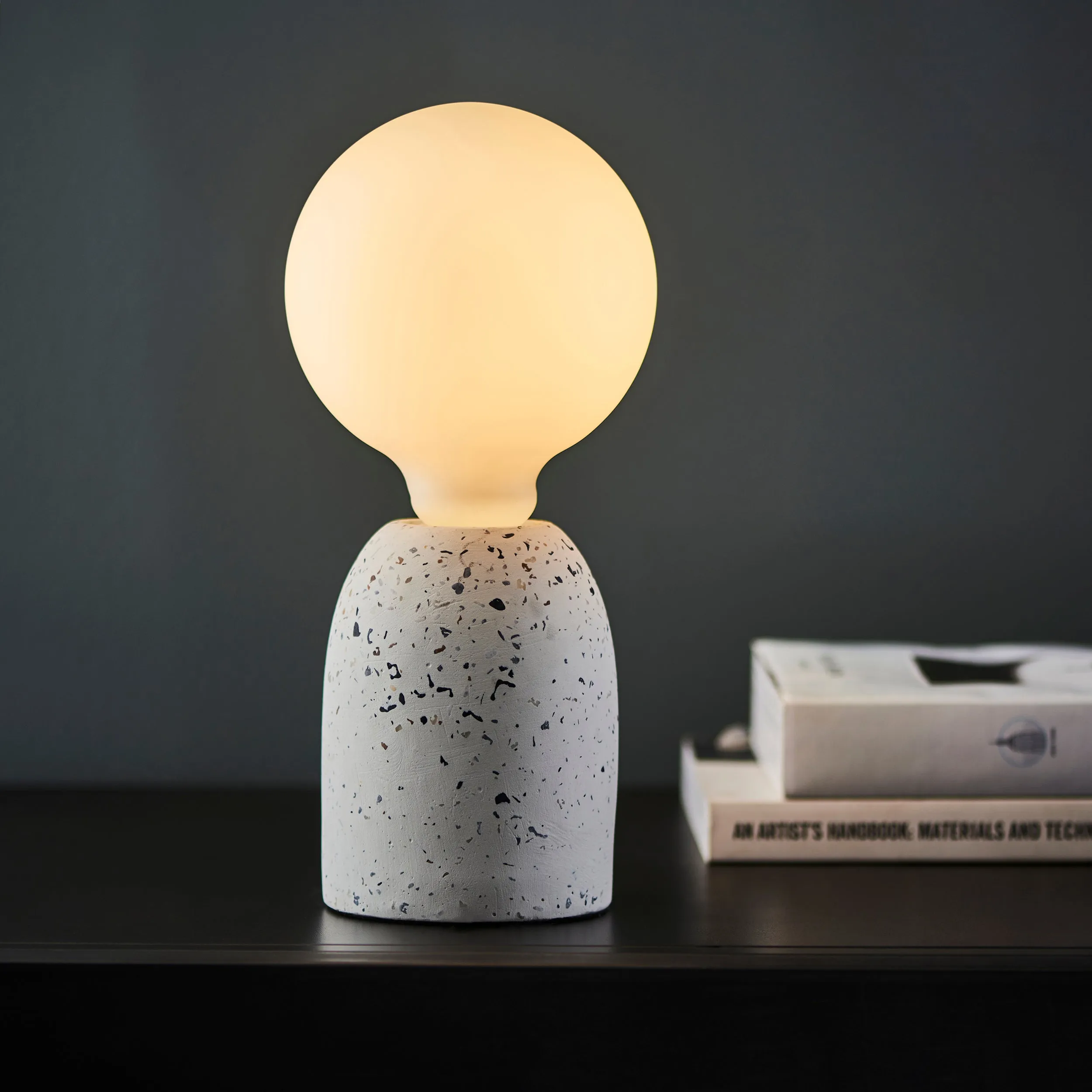 Endon 102614 Opaline 1lt Accessory Opal glass 12W LED E27 Warm White