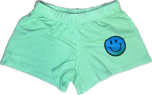 FIREHOUSE- SMILEY FACE SHORTS (kiwi)