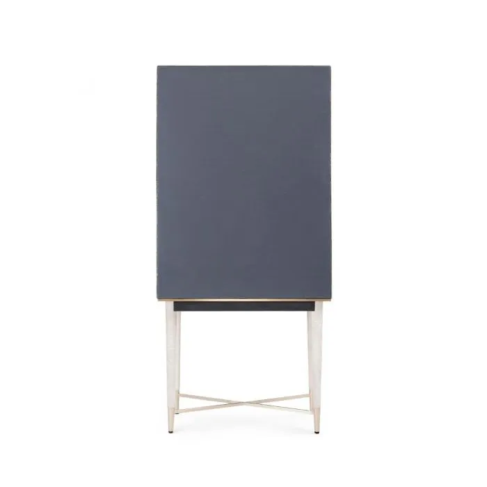 Florian Tall Bar Cabinet - White