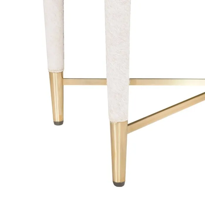 Florian Tall Bar Cabinet - White