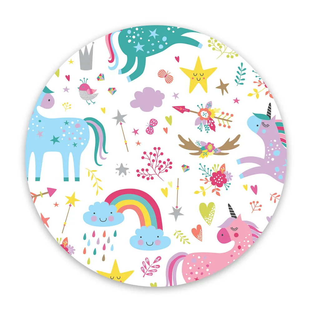 Freestyle Libre Pastel Unicorns Design Patches