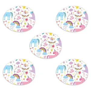 Freestyle Libre Pastel Unicorns Design Patches