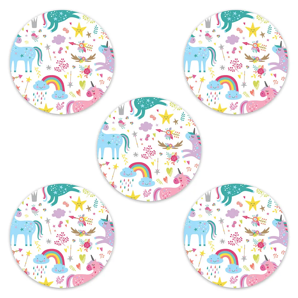 Freestyle Libre Pastel Unicorns Design Patches