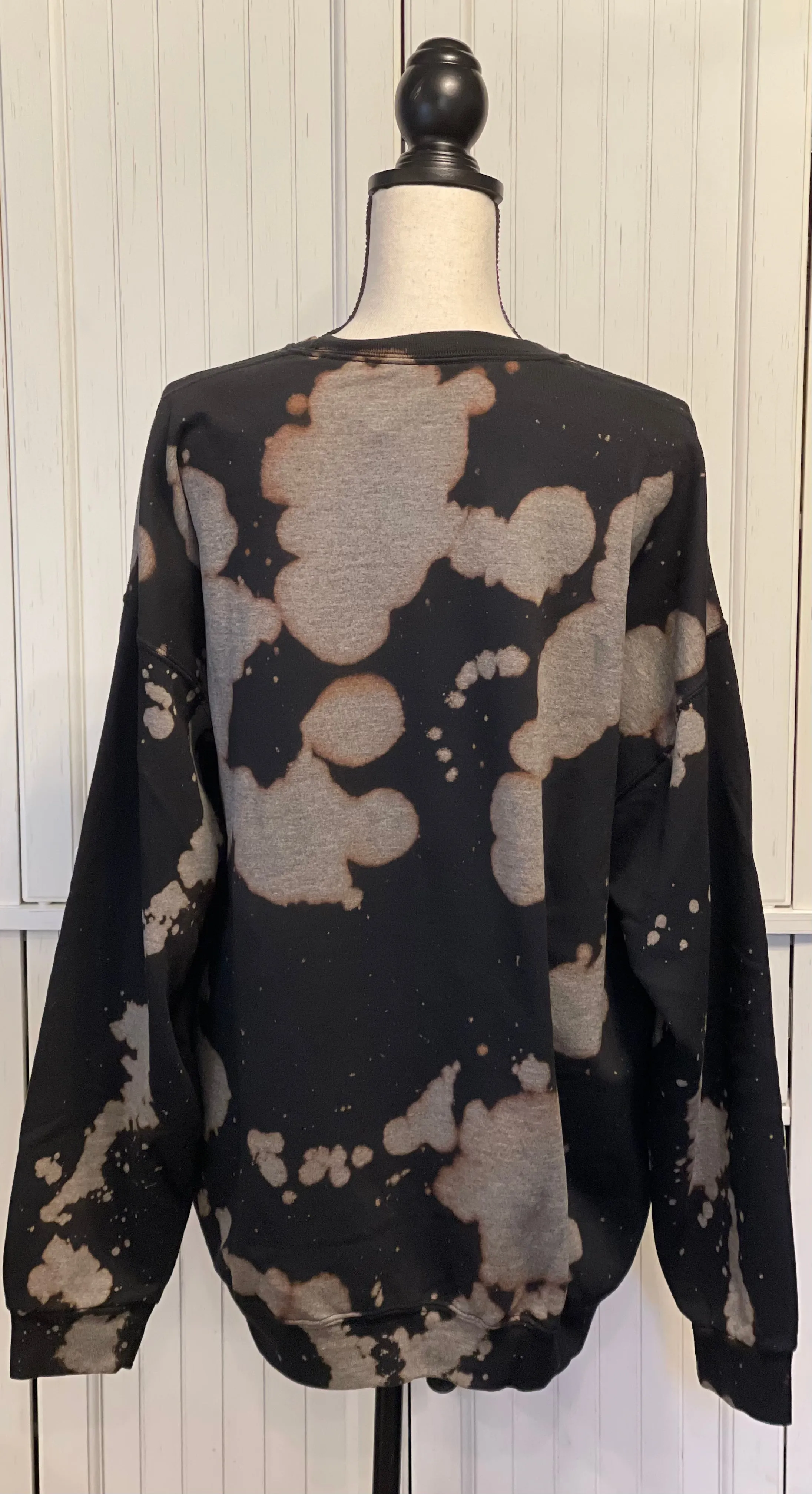 Ginger Distressed Crew Neck ~ Unisex Size 2XL