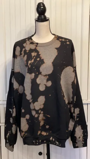 Ginger Distressed Crew Neck ~ Unisex Size 2XL