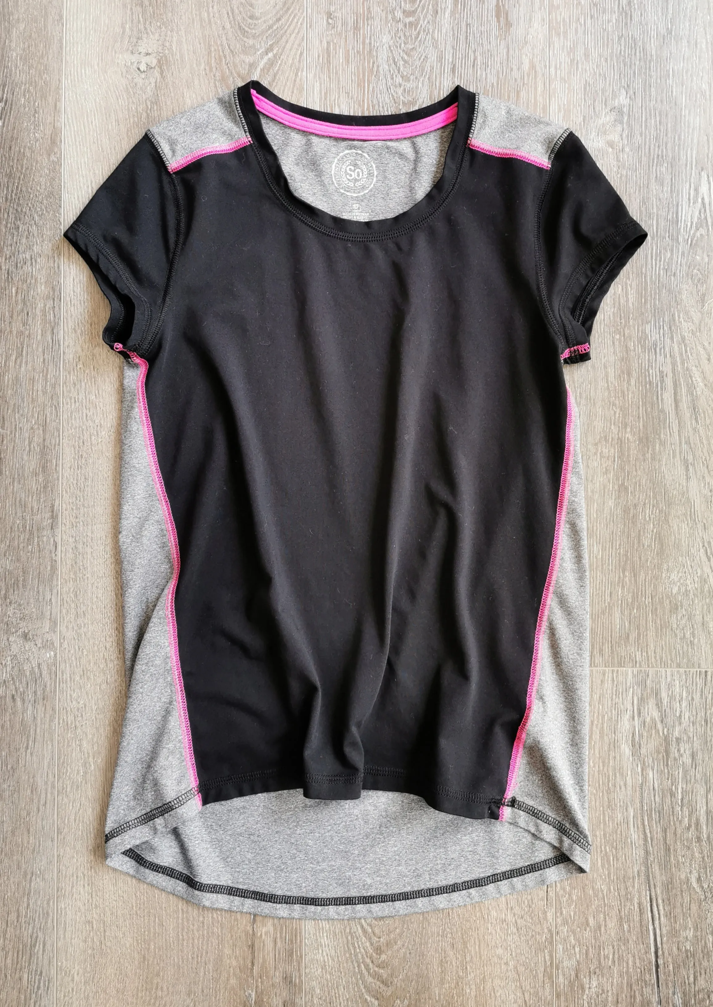 GIRL SIZE 10 YEARS - SO YOGA, Buttery Soft Athletic Top EUC B35
