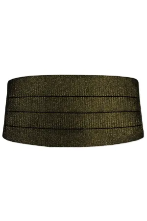 Gold Metallic Cummerbund