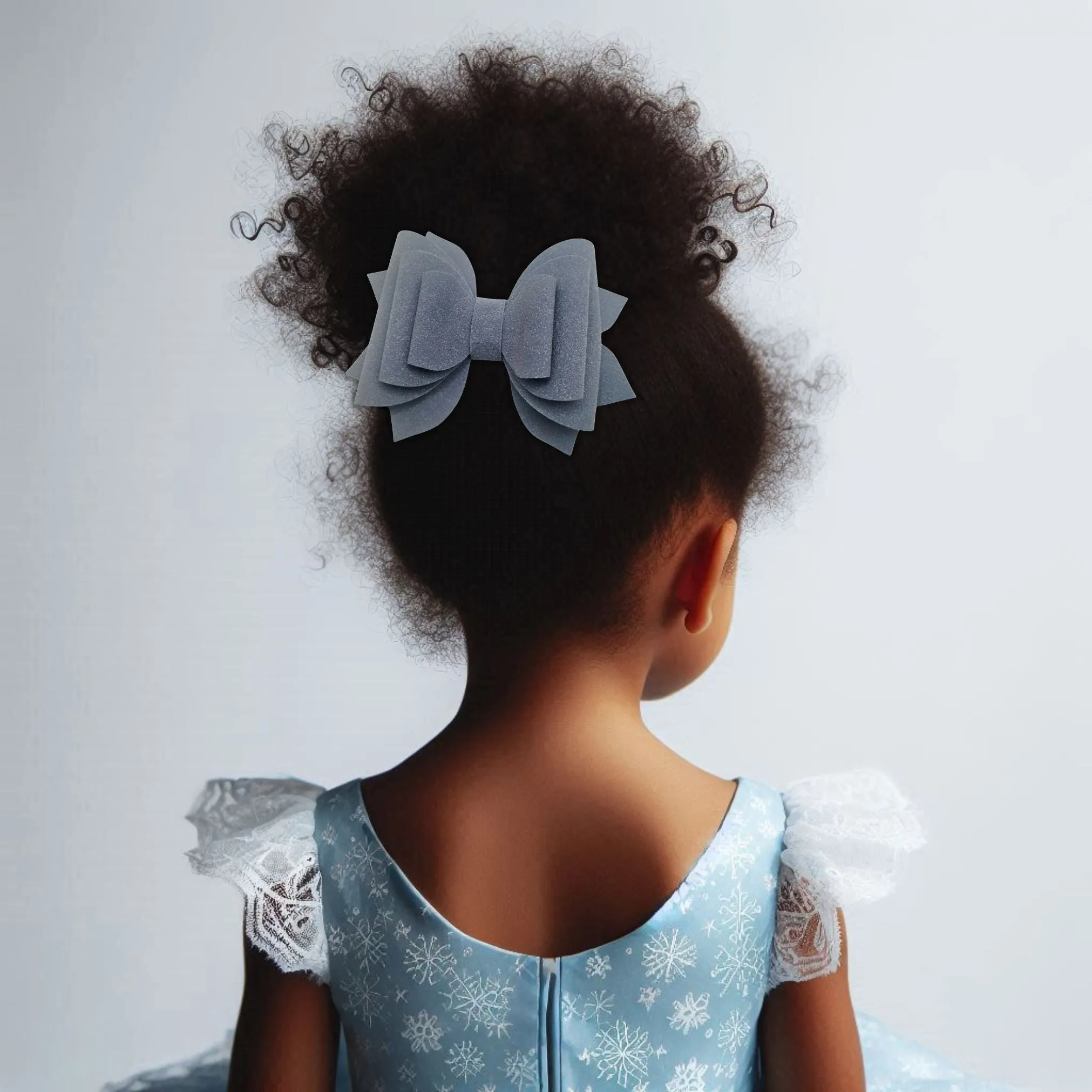 Gold | Suede Hair Bow
