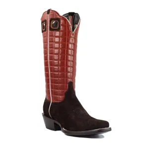 Gus (Butyl Sole) - Cutter Toe - Chocolate