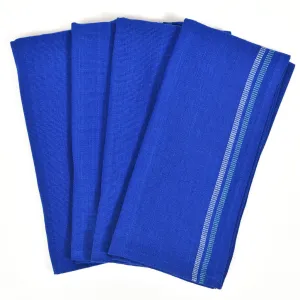 Hand Woven Celebration Napkins | Cobalt