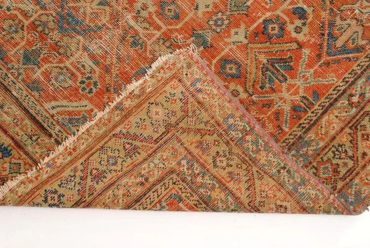 HAND WOVEN PERSIAN AREA RUG.